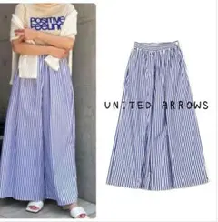 UNITED ARROWS THOMAS MASON ギャザーワイドパンツ