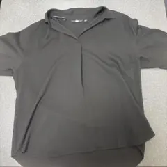 UNIQLO ブラック 五分袖シャツ XL