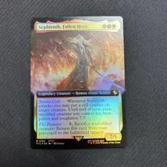 2025年最新】墜ちた英雄、セフィロス 拡張 foilの人気アイテム - メルカリ
