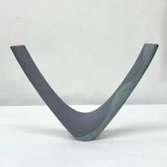 池坊 花器 V字 U字 変形花器 自由花 いけばな 生け花 萬古焼 和モダンのサムネイル