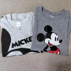 Disney ミッキーマウス Tシャツ 120cm グレー