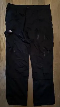 Dickies ワイドカーゴパンツ 黒 B系