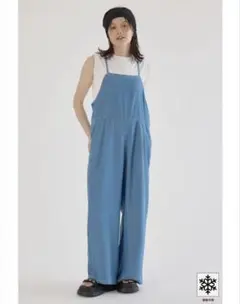 クールデニムリボンサロペットのサムネイル