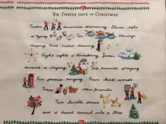 キャスキッドソン　クリスマス　コットンダック