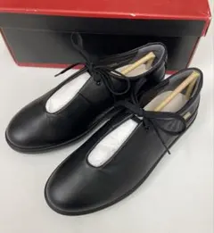 22.0 アキレスソルボ 黒 キッズシューズ マジックテープ付き - メルカリ