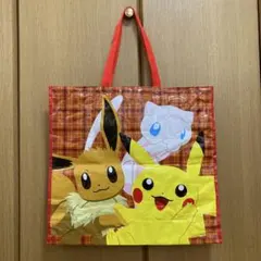 ポケモンセンター　ピカチュウ イーブイ ミュウ ショッパー エコバッグ　手提げ袋