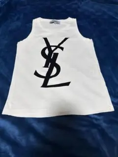 Yves Saint Laurent ホワイトタンクトップ Sサイズ　美品