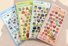 ぷっくりシール　立体シール　３Dシール　たまごっち　4点セット