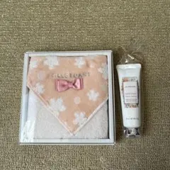 JILL STUART ハンカチとハンドクリームセット