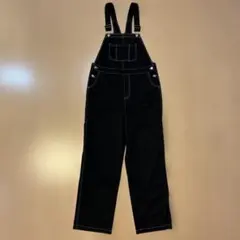 【美品】WEGO ウィゴー オーバーオール サロペット ブラック Lサイズ