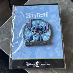 【非売品】ディズニー　JCB カード　特典　スティッチ　ピンバッジ　カードクラブ