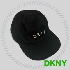 DKNY ロゴキャップ ブラック