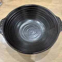 陶器製 直火ラーメン鉢　渦巻き模様のサムネイル