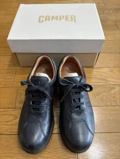 極美品【CAMPER】カンペール ぺロータスアリエル ブラック　黒　38