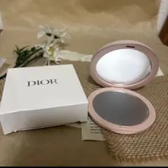 新品ディオールDIOR 限定 コンパクトミラー オリジナル ダブルノベルティ手鏡