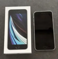 iPhone SE 第2世代 128GB ホワイト SIMフリー 箱・説明書付のサムネイル