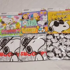 【新品】スヌーピー　カラフルミニタオル