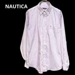 ノーティカ NAUTICA 長袖 ボタンダウン シャツストライプ柄