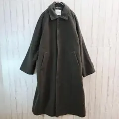 URBAN RESEARCH DOORS ステンカラーコート ロング ウール
