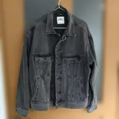 ZARA ダークグレー デニムジャケット Sサイズ