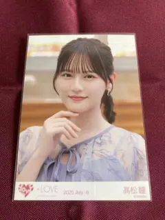 ＝LOVE イコラブ　髙松瞳　生写真　恋人以上、好き未満　MV衣装　ヨリ