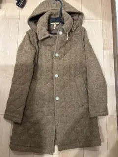 JACK WOLFSKIN ブラウン キルティングジャケット