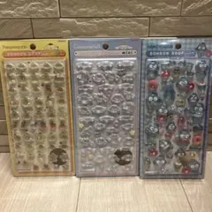 正規品サンリオボンボンドロップシール　ポムポムプリン＆ハンギョドン＆シナモロール