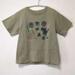 ポケモン化石博物館 Tシャツ カーキのサムネイル