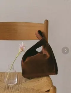 ベロア　ハンドバッグ