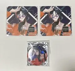 魁星　でんがな　缶バッジ　コースター