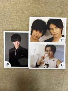 永瀬廉 写真 3枚セット King & Prince