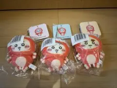 ちいかわ　たこイカくじD賞　ちいかわ、ハチワレ、シーサー3体セット