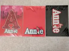 劇場限定ミュージカルアニーグッズ　クリアファイル 3枚セット