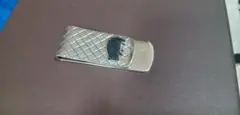 最終値下　BOTTEGA VENETA マネークリップ イントレチャート　シルバのサムネイル