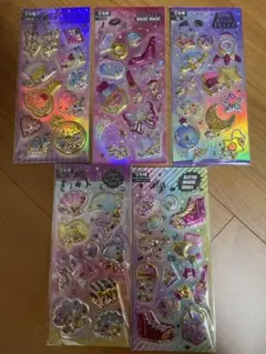 シャカシャカシール　グリッターシール