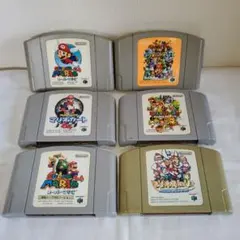 【懐かしゲーム】ニンテンドー64／マリオパーティなど6本セット
