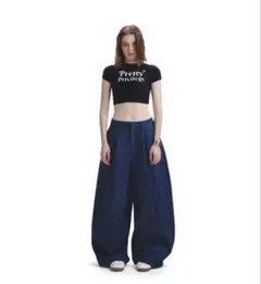 pushpush PP STRIPED PANTS