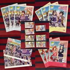 ウマ娘 クリアファイル/缶バッジ全種18点セット