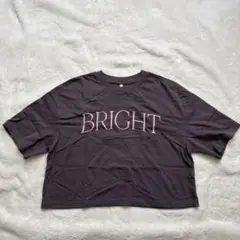 GU キッズショート丈半袖Tシャツ