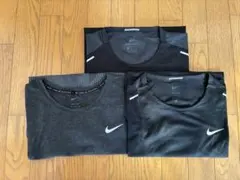 NIKE ランニング　トレーニング　3枚セット XL ブラック
