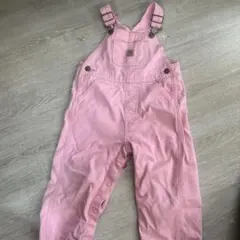 Carhartt ピンク オーバーオールのサムネイル