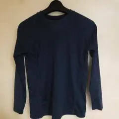 ZETT ネイビー 長袖 アンダーシャツ 150サイズ