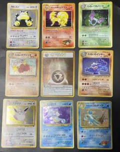 ポケモンカード 旧裏面 8枚セット まとめ売り - メルカリ