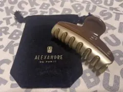 ALEXANDRE DE PARIS ヘアクリップ 巾着付き - メルカリ