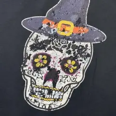 【PORT&COMPANY】ウィッチハットスカル　シュガースカル　ハロウィン