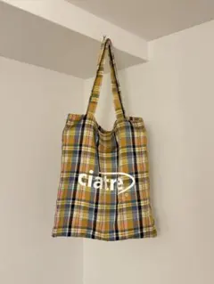 ciatre チェック柄 トートバッグ
