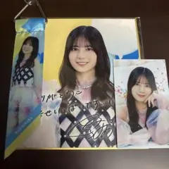 大野愛実 日向坂46 ひなこれ チャレンジくじ リボンキーホルダー 色紙 カード 大野愛実 日向坂46 ひなこれ チャレンジくじ リボンキーホルダー 色紙