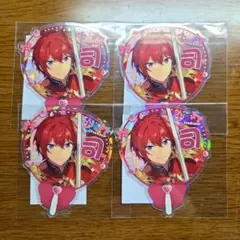 朱桜司 星推 星推し クリアカード 第二弾 中国 缶バッジ あんスタ