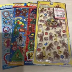 おさるのジョージ プチドロップ シール