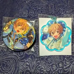 あんスタ 真白友也 缶バッジ アクキー